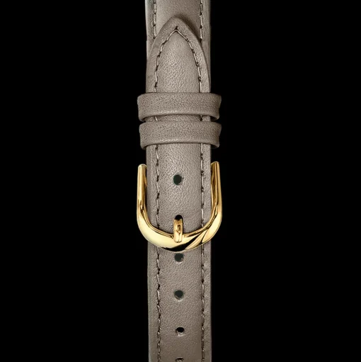Damen Armband Leder Grau 12 MM