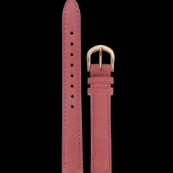 Damen Armband Leder Rosarot 12 MM