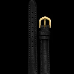 Damen Armband Leder Schwarz 14 MM