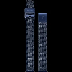 Damen Armband Milanaise Blau 12 MM