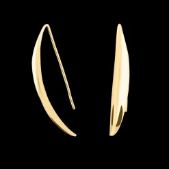 Damen Ohrhänger Ohrring ENTASIS Gold Edelstahl