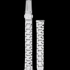 Damen Silber Edelstahl 12 MM Armband Silber Verschluss