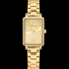 Damen Uhr ARIANE Gold Zifferblatt Gold Edelstahl Armband