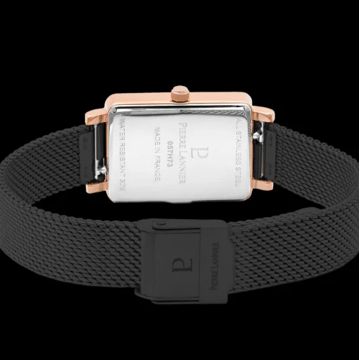 Damen Uhr ARIANE Grau Zifferblatt Grau Milanaise 12 MM Armband