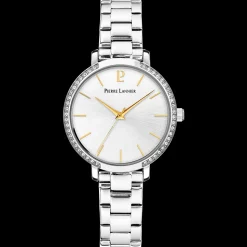 Damen Uhr CHOUQUETTE Silber Zifferblatt Silber Edelstahl Armband