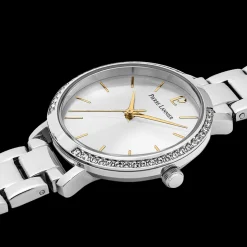 Damen Uhr CHOUQUETTE Silber Zifferblatt Silber Edelstahl Armband