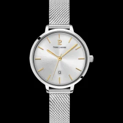 Damen Uhr ECHO Silber Zifferblatt Silber Milanaise Armband
