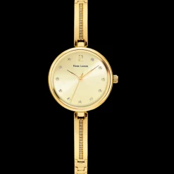 Damen Uhr LEIA Gold Zifferblatt Gold Edelstahl Armband