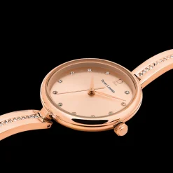 Damen Uhr LEIA Roségold Zifferblatt Roségold Edelstahl Armband