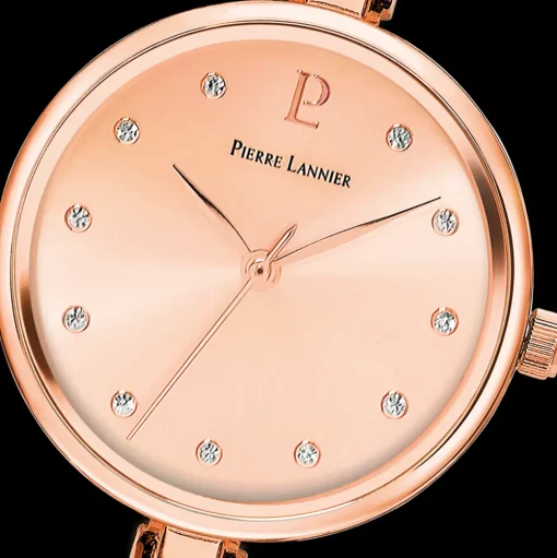Damen Uhr LEIA Roségold Zifferblatt Roségold Edelstahl Armband