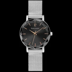 Damen Uhr MULTIPLES Grau Zifferblatt Silber Milanaise Armband