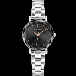 Damen Uhr MULTIPLES Grau Zifferblatt Silber Edelstahl Armband
