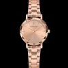 Damen Uhr MULTIPLES Roségold Zifferblatt Roségold Edelstahl Armband