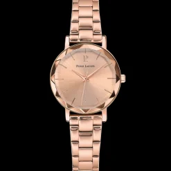 Damen Uhr MULTIPLES Roségold Zifferblatt Roségold Edelstahl Armband
