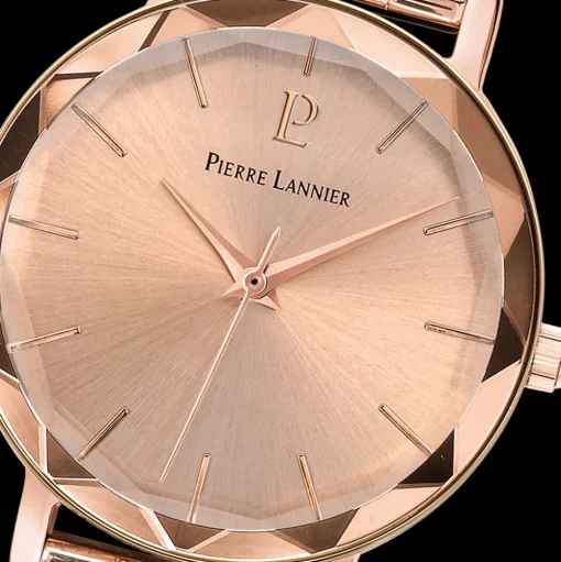 Damen Uhr MULTIPLES Roségold Zifferblatt Roségold Edelstahl Armband