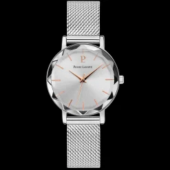 Damen Uhr MULTIPLES Silber Zifferblatt Silber Milanaise Armband