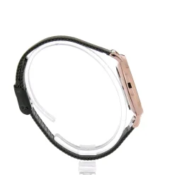 Damen Uhr NATURE Schwarz Zifferblatt Schwarz Milanaise Armband