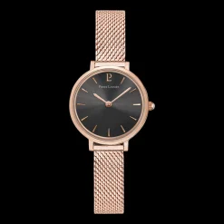 Damen Uhr NOVA Grau Zifferblatt Roségold Milanaise Armband