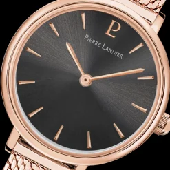 Damen Uhr NOVA Grau Zifferblatt Roségold Milanaise Armband