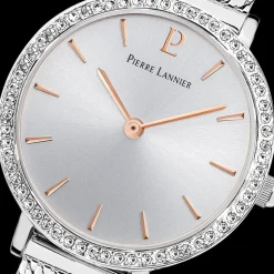 Damen Uhr NOVA Silber Zifferblatt Silber Milanaise Armband