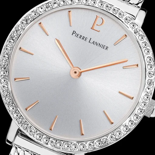 Damen Uhr NOVA Silber Zifferblatt Silber Milanaise Armband