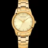 Damen Uhr ROXANE Gold Zifferblatt Gold Edelstahl Armband