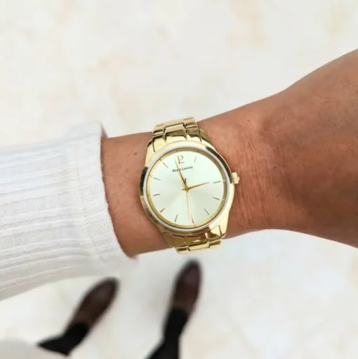 Damen Uhr ROXANE Gold Zifferblatt Gold Edelstahl Armband