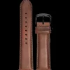 Herren Armband Leder Braun 24 MM