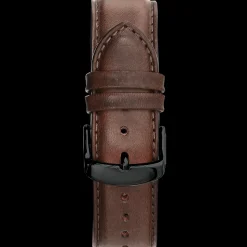 Herren Armband Leder Braun 22 MM