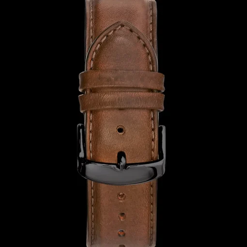 Herren Armband Leder Braun 26 MM