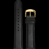 Herren Armband Leder Schwarz 22 MM