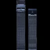 Herren Armband Milanaise Blau 18 MM