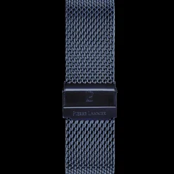 Herren Armband Milanaise Blau 22 MM