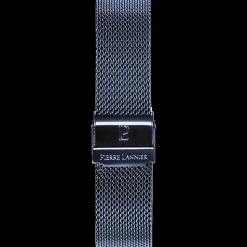Herren Armband Milanaise Blau 18 MM