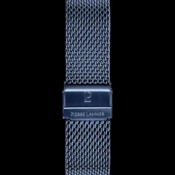 Herren Armband Milanaise Blau 20 MM