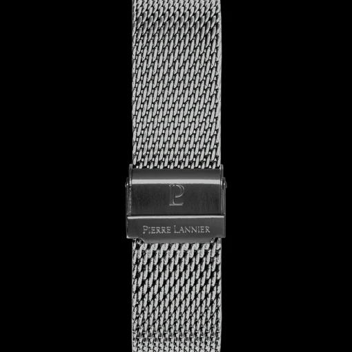 Herren Armband Milanaise Grau 20 MM