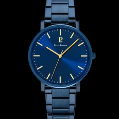 Herren Uhr ESSENTIAL Blau Zifferblatt Blau Edelstahl Armband